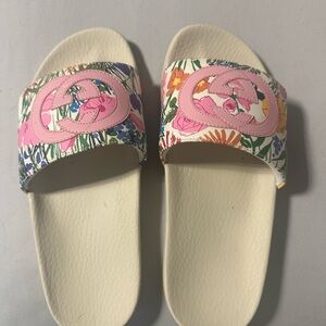 Gucci Ken Scott Print Floral Slide Sandal Spring 2021
